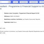 Consultant Junior Programme et Finances – Unité Croissance Inclusive