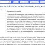 Chef de Division Infrastructure Bâtiments – OCDE Paris