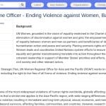 Chargé(e) de Programme Régional – Lutte contre les Violences Faites aux Femmes