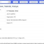 Chauffeur professionnel pour l&rsquo;IFC à Nairobi