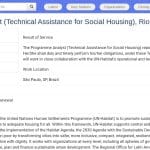 Analyste Programme – Assistance Technique pour le Logement Social