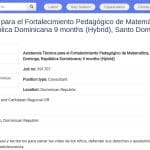 Consultant en renforcement pédagogique des mathématiques – Programme CON BASE