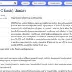 Conseiller en Microcrédit – UNRWA Jordanie