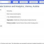 Stage Data Science et Analytics – Agence Internationale de l&rsquo;Énergie Atomique