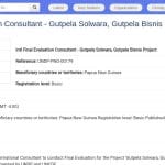 Consultant Évaluation Finale – Programme Océans et Entreprises, Papouasie-Nouvelle-Guinée
