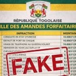 Vigilance ! Fausse grille des amendes forfaitaires