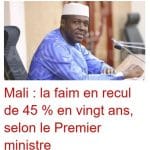 Mali : une production céréalière prévisionnelle de 11,5 millions de tonnes