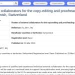 Roster de relecteurs-correcteurs externes pour publications OIT en espagnol