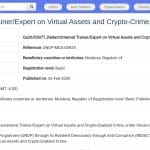 Expert Formation Internationale Actifs Virtuels et Cybercriminalité