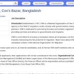 Finance Officer – Gestion Financière, Cox&rsquo;s Bazar, Bangladesh