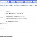 Officier Technique en Analyse Stratégique et Optimisation des Processus
