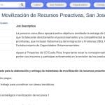 Consultant en Mobilisation de Ressources Proactives – Costa Rica