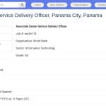 Responsable senior de la livraison des services IT, Panama