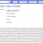 Stagiaire Relations Extérieures et Partenariats – UNHCR Dakar