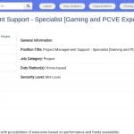 Expert Gaming et Prévention de l&rsquo;Extrémisme Violent – Support Gestion de Projet