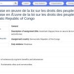 Assistant Juridique pour la Mise en Œuvre des Droits des Peuples Autochtones