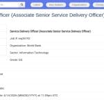 Responsable de la Livraison des Services IT – Groupe Banque Mondiale