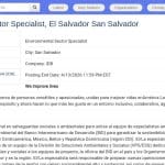 Spécialiste en Sauvegardes Environnementales et Sociales – Salvador