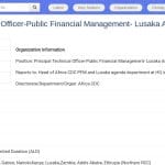 Expert en Gestion des Finances Publiques pour la Santé – Agenda de Lusaka