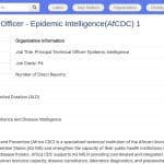 Responsable Technique Principal en Intelligence Épidémique (Africa CDC)