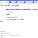 Associé aux Achats – Bureau de Manille, Philippines