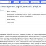 Expert en Gestion Intégrée des Risques et Action Climatique
