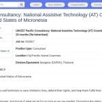 Coordinateur National des Technologies d&rsquo;Assistance – FSM