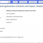 Manager Solutions et Impact pour l&rsquo;Agriculture et l&rsquo;Agroalimentaire