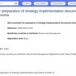 Consultant en stratégie pour documents d&rsquo;implémentation – Cluster 2