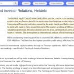 Responsable du Financement et Relations Investisseurs – Banque Internationale