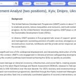 Analyste Engagement Communautaire – Programme de Reconstruction Ukraine