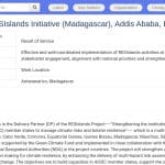 Responsable National – Initiative RESIslands pour Madagascar