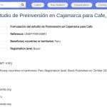 Consultant en études de pré-investissement pour la filière café à Cajamarca
