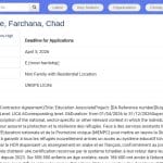 Associé Éducation pour les Réfugiés – Farchana, Tchad