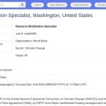 Spécialiste Mobilisation de Ressources – Fonds Pertes et Dommages Climatiques