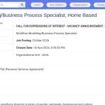 Spécialiste Modélisation des Processus Achats – Organisation Internationale