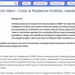 Stage Recherche Quantitative – Résilience et Crises