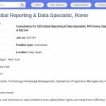 Consultant Expert Reporting Global et Données (UNICEF)