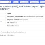 Spécialiste Support Achats pour Gaza – Mission Humanitaire