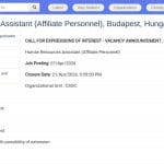 Assistant RH – Gestion du Personnel Affilié à Budapest