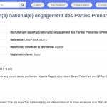 Expert national engagement des parties prenantes SPANBA