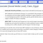 Responsable Médias Sociaux – Communication Humanitaire