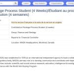 Étudiant – Support Financier aux Contributions (Stage 4 semaines)