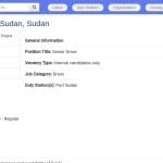 Chauffeur Senior pour Missions Humanitaires – Port Soudan