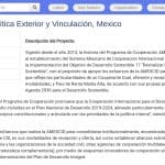 Spécialiste Politique Extérieure et Coopération Internationale – Mexique