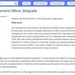 Responsable Gestion de l&rsquo;Information – Délégation Régionale de Belgrade