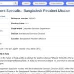 Spécialiste Gestion Immobilière – Mission Résidente du Bangladesh
