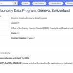 Directeur du Programme Données Économie Créative – Genève