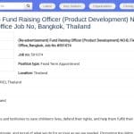 Responsable Développement Produits de Collecte de Fonds – UNICEF