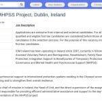 Assistant de Projet MHPSS – Soutien Psychosocial à Dublin